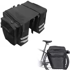 Bolso Portaequipajes Alforja Bicicleta Ciclismo Reforzada