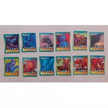 12 Cartas Dragones Fantásticos La Batalla Final.billiken