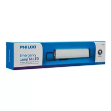 Lampara Emergencia Recargable 64 Led Philco Blanco 