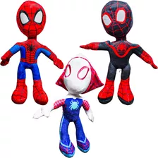 Peluche Spiderman Hombre Araña Miles Morales Juguete Regalo