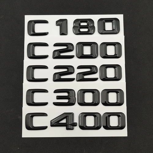 3d Letras Para Mercedes- Benz C200 W205 Trunk Logo 2015 Foto 2