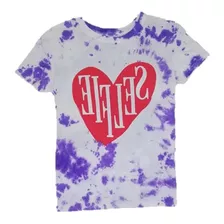 Playera Bershka Selfie Mujer Tie Dye M4l09k