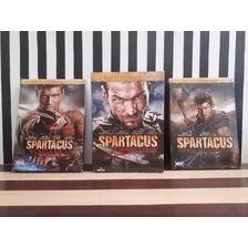 Dvd Série Spartacus - Box 1 A 3 Temporadas (22 Discos)