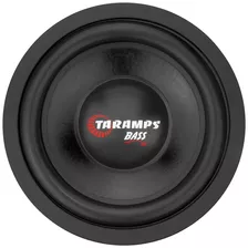 Alto Falante Bass 1k6 Taramps 12 Polegadas 800w Rms 4+4 Ohms Cor Preto