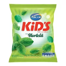 Bala Dura Kid's Hortelã Arcor - 1,2kg