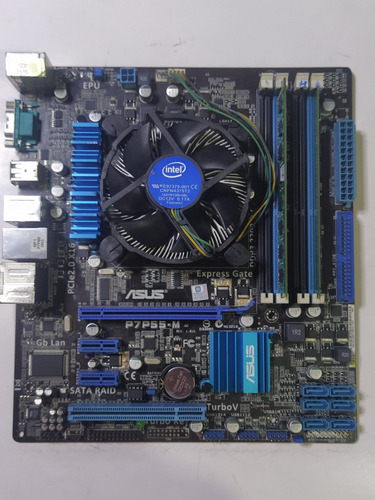 Kit 1156 Asus P7p55-m+ Intel Core I5+ 4gb Ram Ddr3