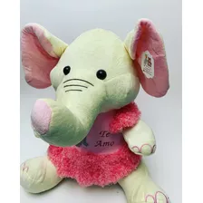 Elefante De Peluche Te Amo.