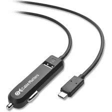 Cable Matters 25 W/5 A Dual Usb Cargador De Coche Con Usb 