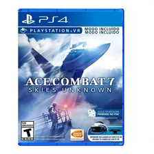 Ace Combat 7 Skies Unknown Ps4 Modo Vr Incluido Nuevo Sellad