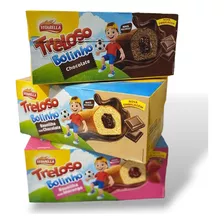 Kit 4 Caixas Bolinho Treloso Sabores Sortidos 