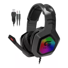 Headset Gamer Fortrek Black Hawk Fone De Ouvido Ps4 Xone Pc