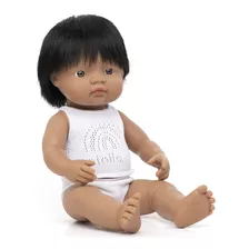 Miniland Educativo - Muneca De Bebe Latinamerican Boy (15.0 