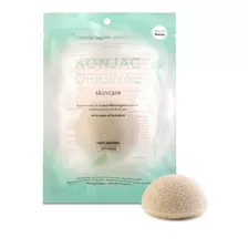 Konjac Esponja Facial Arcilla Verde Frances Piel Mixta