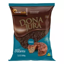 Granulado Crocante Chocolate Forneável P/ Colombas Pães 500g