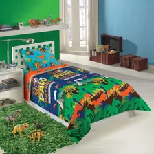 Jogo De Cama Lençol Infantil Patrulha Canina 2 Pçs - Lepper Cor Verde