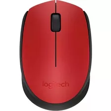 Logitech M170 Mouse Inalámbrico Factura Legal Rojo