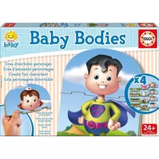 Puzzle Rompecabezas Baby Bodies 4 En 1 Educa 