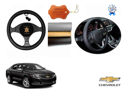 Tapetes 3d Logo Chevrolet + Cubre Volante Impala 2014 A 2019 Foto 3