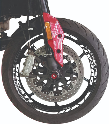 Stickers Reflejantes Para Rin Ducati Monster  Foto 5