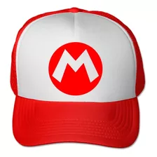 Gorras Mario Bros Logo Excelente Calidad