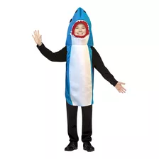 Disfraz De Rasta Imposta Ultimate Blue Shark Para Niños, Tal