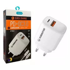 Kit Carregador Kimaster Quick Charge - Pd+qc3.0 - Kt653