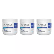 Creme Hidratante Corporal Pele Seca Fisiogel 450g Kit C/3