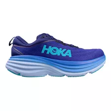 Tênis Hoka Bondi 8 Alta Performance Marinho