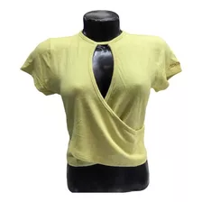 Blusa Transpass Feminina Tricats Original Ref 17029