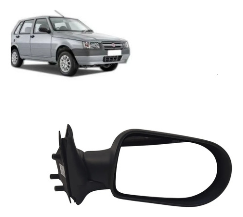 Retrovisor Manual Direito Fiat Uno Mille 04/13 Mp5066 - Fiat - Código 180368344119
