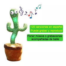 Cactus Puede Bailar, Grabar Y Cantar Canciones En Español