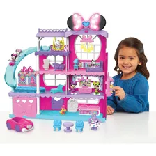 Casa Mansión De Minnie Mouse Amoblada C/2 Muñecas Luz Sonido