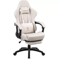 Silla Gamer Escritorio Gaming Dowinx Ergonómica Blanca