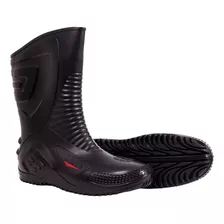 Bota Cano Alto Delta Force Impermeável Motoqueiro Moto Pvc 