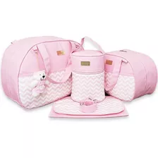 Kit Bolsa Mala Bebe Saída De Maternidade Mega Promoção