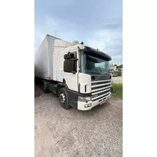 Scania P340 06/07 + Baú Semireboque Randon 2004 (28 Paletes)