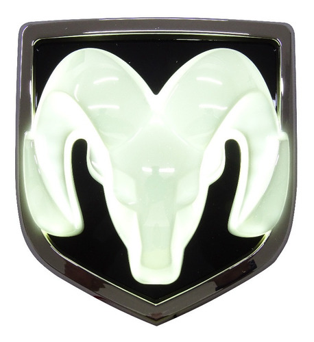 Logo Emblema Led Cromado Portaln Trasero Dodge Ram 13-18 Foto 6