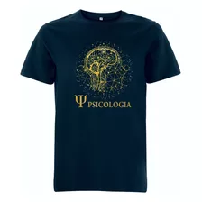 Camiseta Psicologia,masculina,básica,promoção,100% Algodão