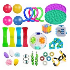 Conjunto De Brinquedo Sensorial Fidget De 31 Peças Para Adul