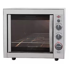 Forno De Bancada Elétrico Layr Advanced Luxo Inox 2.4 46l Aço Inoxidável 127v