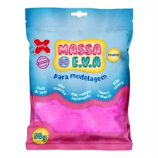 Massa De Eva Para Modelar Make+ Pacote 50g Cor Rosa