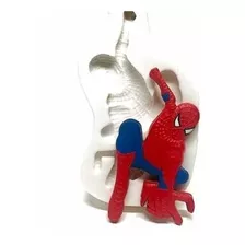 Molde De Silicone Homem Aranha Para Confeitaria E Biscuit