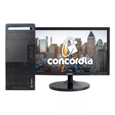 Computador Concórdia+monitor19,5'' Dual Core 8gb Ddr3 Ssd240