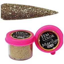 Gibre Glitter Decoracion Uñas Nails Champagne 20-10 Femcolor