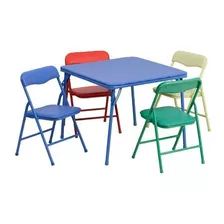 Mesa Plegable De Flash Muebles De Colores Para Niños De 5 Pi