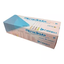 Microcânula Fabinject 22g X 50mm Cx C/ 10 Cânulas