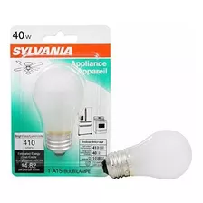 Sylvania Home Lighting 10117 Bombilla Incandescente, A15-40w