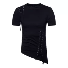 Camiseta Slim Longline Ziiip Cm035-pt