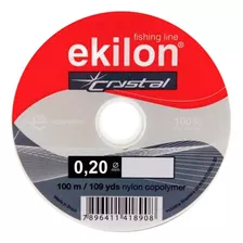 Fio De Nylon 100m 0,20mm - Ekilon