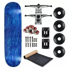 Moose Blank Complete Skateboard Blue 7.5 Skateboards Hot 